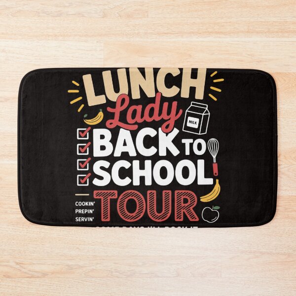 Item preview, Lunch Lady Back to School Tour Food Humor Cafeteria designed and sold by LapFemile.