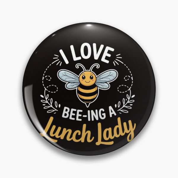 Item preview, Lunch Lady Bee Lover Cafeteria School Food Service Crew designed and sold by LapFemile.