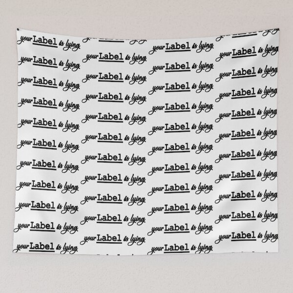 Item preview, your label is lying  designed and sold by OCD_JESSICA.