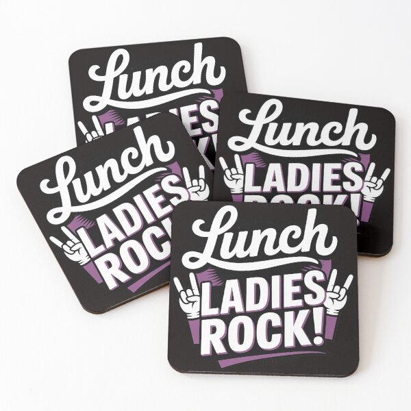 Item preview, Lunch Ladies Rock Cafeteria Worker Dinner Lady Cook designed and sold by LapFemile.