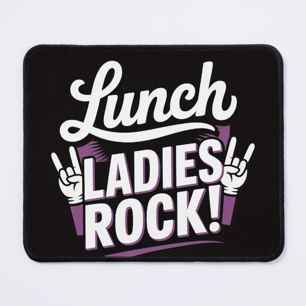 Item preview, Lunch Ladies Rock Cafeteria Worker Dinner Lady Cook designed and sold by LapFemile.