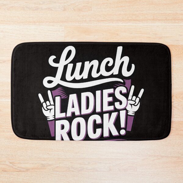 Item preview, Lunch Ladies Rock Cafeteria Worker Dinner Lady Cook designed and sold by LapFemile.