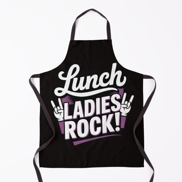 Item preview, Lunch Ladies Rock Cafeteria Worker Dinner Lady Cook designed and sold by LapFemile.