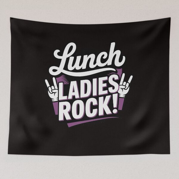 Item preview, Lunch Ladies Rock Cafeteria Worker Dinner Lady Cook designed and sold by LapFemile.