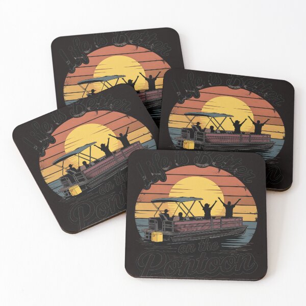 Item preview, Life Is Better On The Pontoon Boat Boating Lake Gift designed and sold by LapFemile.