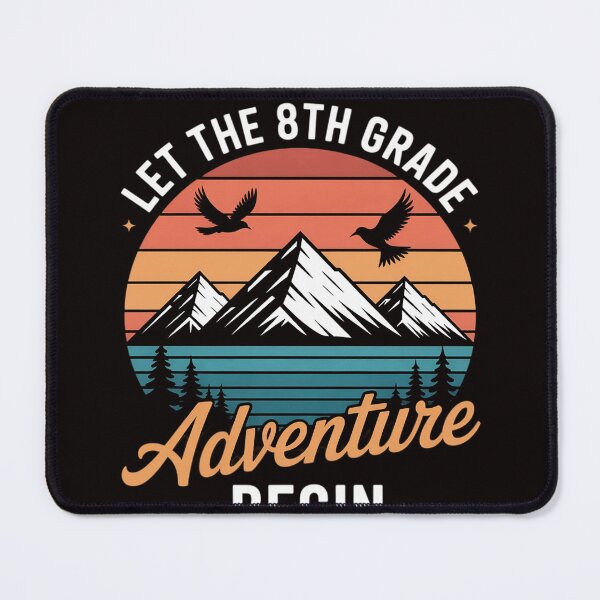 Item preview, Let the 8th Grade Adventure Begin Back to School designed and sold by LapFemile.