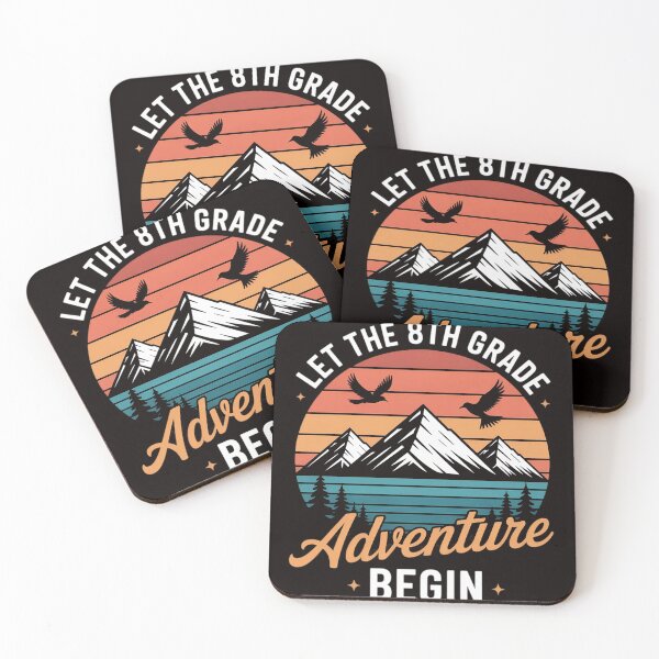 Item preview, Let the 8th Grade Adventure Begin Back to School designed and sold by LapFemile.