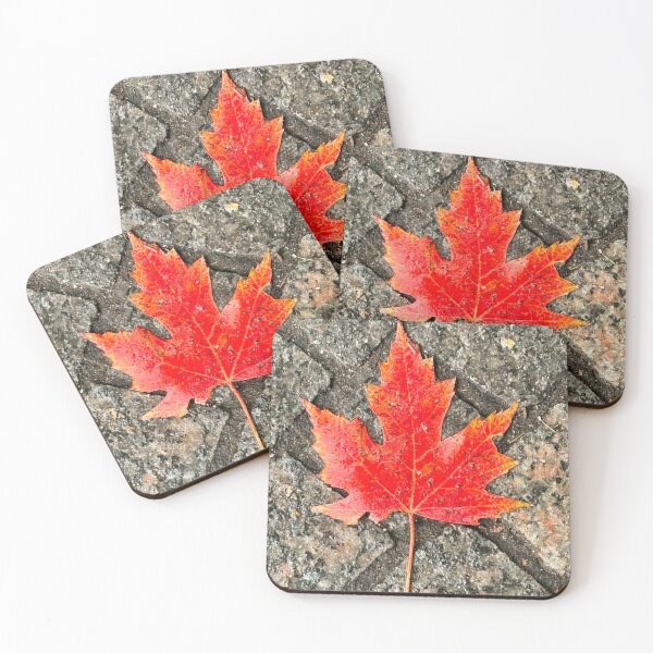 Item preview, Solo vibrant maple leaf designed and sold by MishaArtsCA.