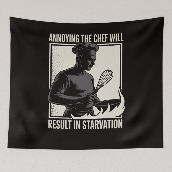 Item preview, Kitchen Worker for Men Working in Kitchen Chef designed and sold by LapFemile.