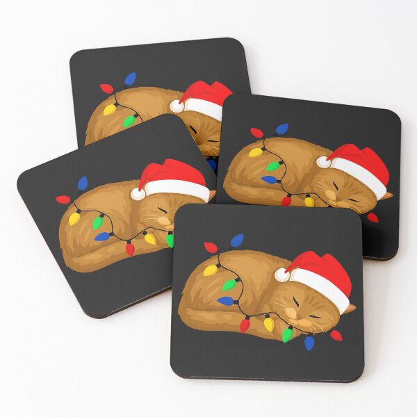 Item preview,  Christmas lights and Christmas Cat  designed and sold by gitaviroza.