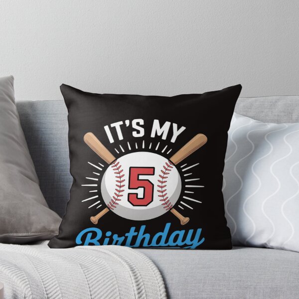 Item preview, Kids 5th Baseball Birthday Party Boys Sport Fan 5 Years Old designed and sold by LapFemile.