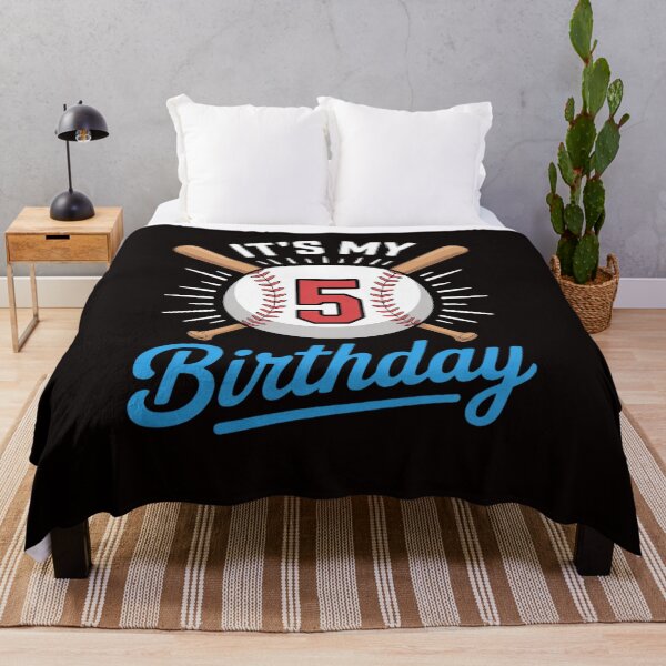 Item preview, Kids 5th Baseball Birthday Party Boys Sport Fan 5 Years Old designed and sold by LapFemile.