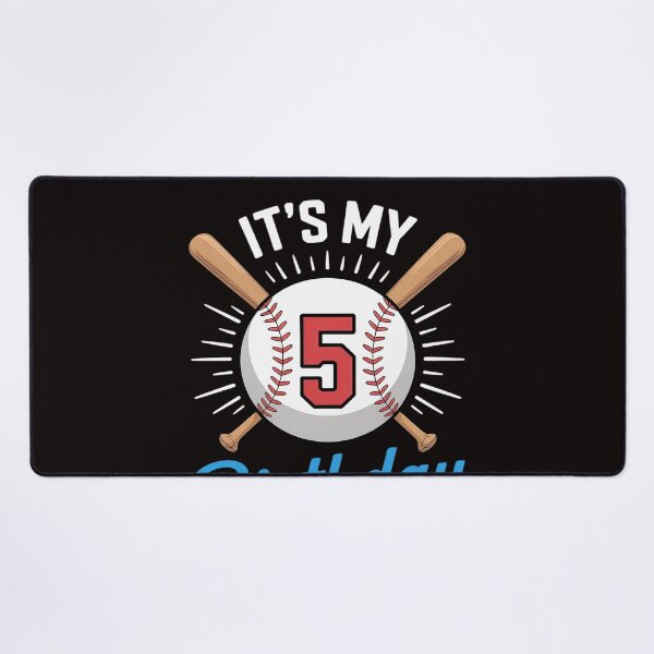 Item preview, Kids 5th Baseball Birthday Party Boys Sport Fan 5 Years Old designed and sold by LapFemile.
