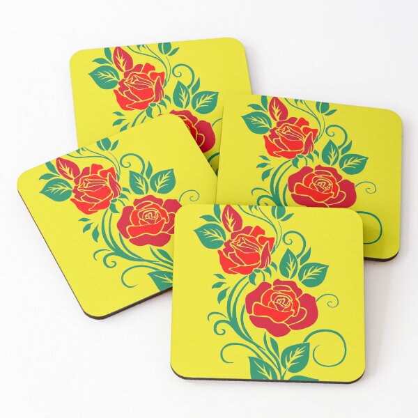 Item preview, Red Flower Pattern – Elegant Floral Design for Modern Decor designed and sold by Harshit_Digital_Arts.
