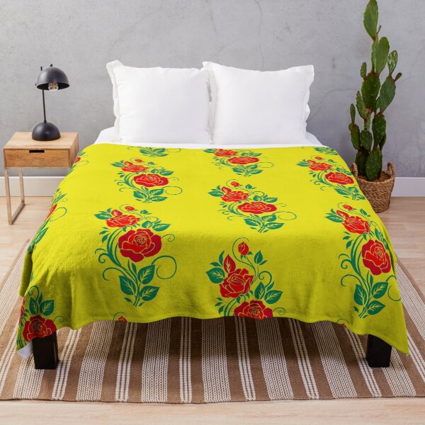 Item preview, Red Flower Pattern – Elegant Floral Design for Modern Decor designed and sold by Harshit_Digital_Arts.