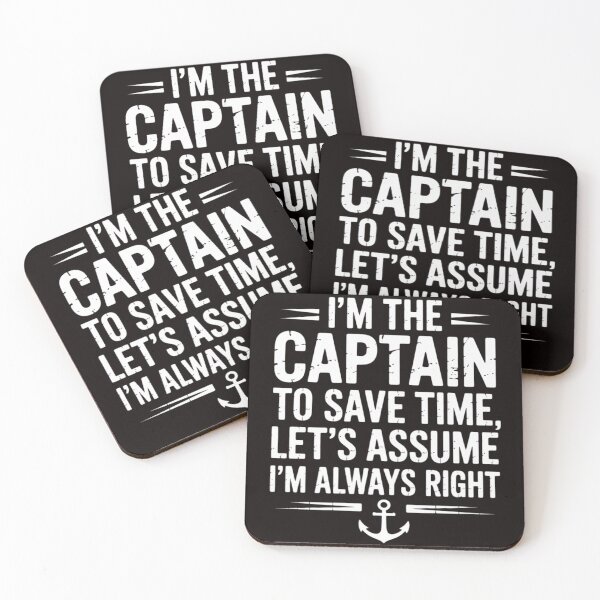 Item preview, Im The Captain Assume Im Always Right Boat Owner Men designed and sold by LapFemile.