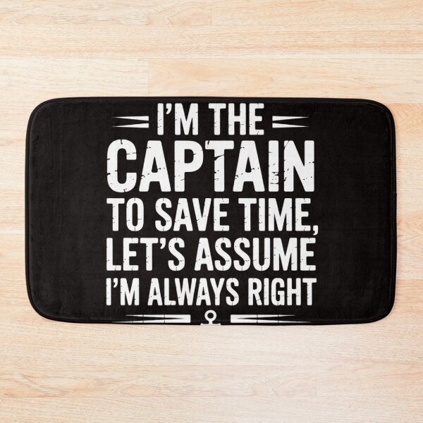 Item preview, Im The Captain Assume Im Always Right Boat Owner Men designed and sold by LapFemile.