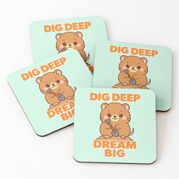 Item preview, Dig Deep. Dream Big. (Mint) designed and sold by IAmPhilberticus.