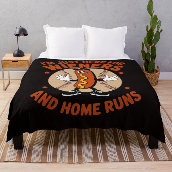Item preview, I'm Just Here For Wieners And Home Runs Dogs And Sport Lover designed and sold by LapFemile.