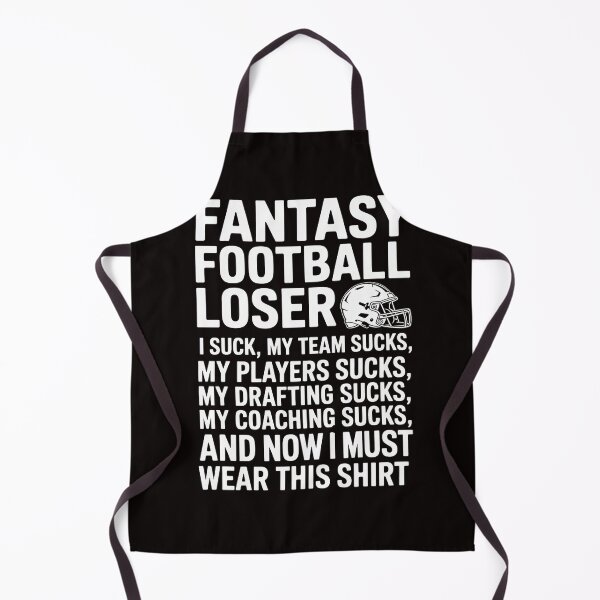 Item preview, I Suck at Fantasy Football Loser Draft Party designed and sold by LapFemile.