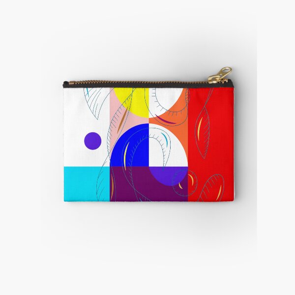 Item preview, Abstract Color Panels – Geometric Ribbon Motion designed and sold by NizuCaCi.