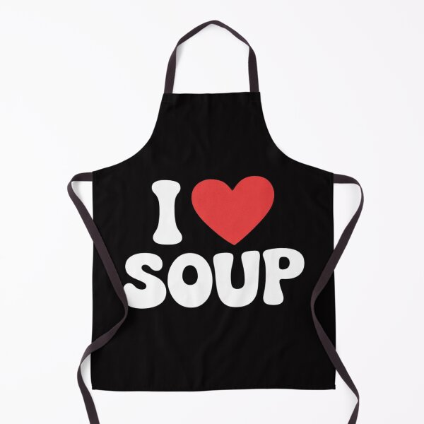 Item preview, I Love Soup Stew Hot Food Stone Crock Pot Comfort Fan designed and sold by ConceptThena.