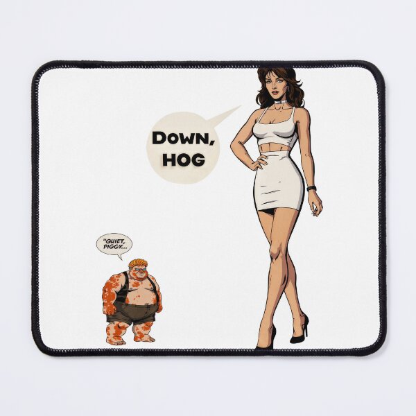 Item preview, Down, Hog - a comeback to "Quiet, Piggy" designed and sold by Yakubova-Studio.