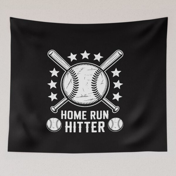 Artikelvorschau, Home Run Hitter Bat and Ball Sports Baseball Batter entworfen und verkauft von ConceptThena.