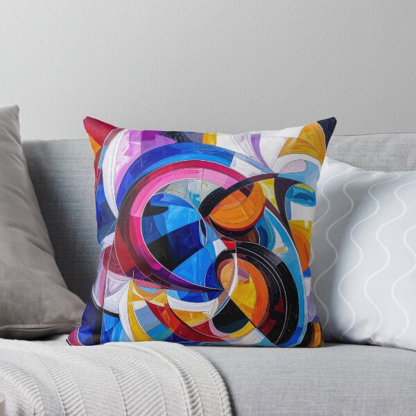 Item preview, Spiral Color Harmony – Painted Mosaic Abstraction designed and sold by NizuCaCi.