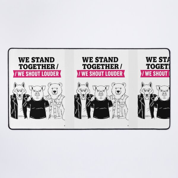 Item preview, We Stand Together We Shout Together designed and sold by damelinen.