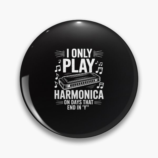 Item preview, Harmonica I Only Play Harmonica On Days That End In Y - Harmonicist designed and sold by ConceptThena.