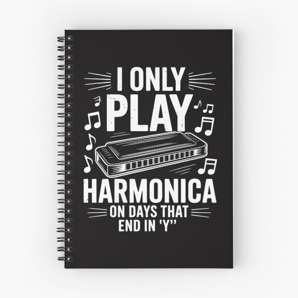 Item preview, Harmonica I Only Play Harmonica On Days That End In Y - Harmonicist designed and sold by ConceptThena.