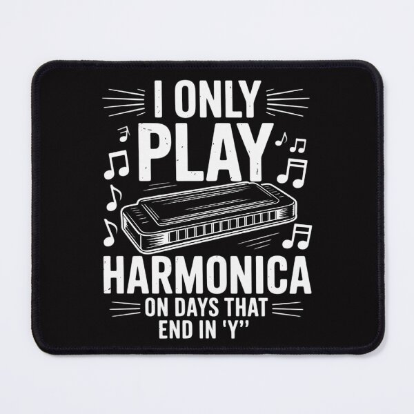 Item preview, Harmonica I Only Play Harmonica On Days That End In Y - Harmonicist designed and sold by ConceptThena.