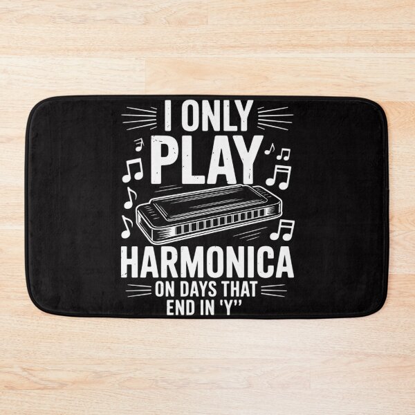 Item preview, Harmonica I Only Play Harmonica On Days That End In Y - Harmonicist designed and sold by ConceptThena.