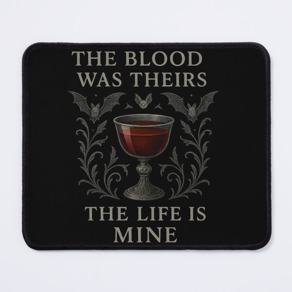 Item preview, Gothic Vampire Chalice — “The Blood Was Theirs, The Life Is Mine” — Dark Aesthetic designed and sold by Mouraludia.