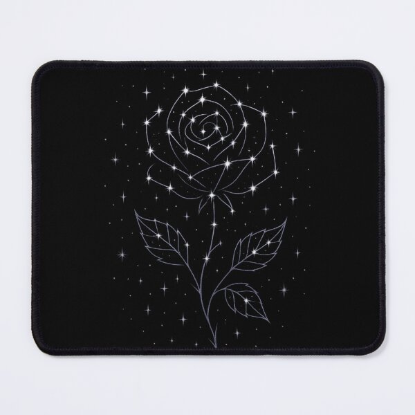 Item preview, Celestial Rose Constellation — Starry Gothic Floral Art — Witchy Astrology designed and sold by Mouraludia.