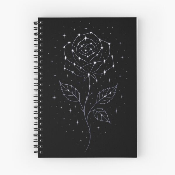 Item preview, Celestial Rose Constellation — Starry Gothic Floral Art — Witchy Astrology designed and sold by Mouraludia.