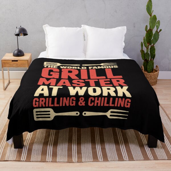 Item preview, Grill Master At Work Grilling Chilling Bbq Pitmaster designed and sold by ConceptThena.