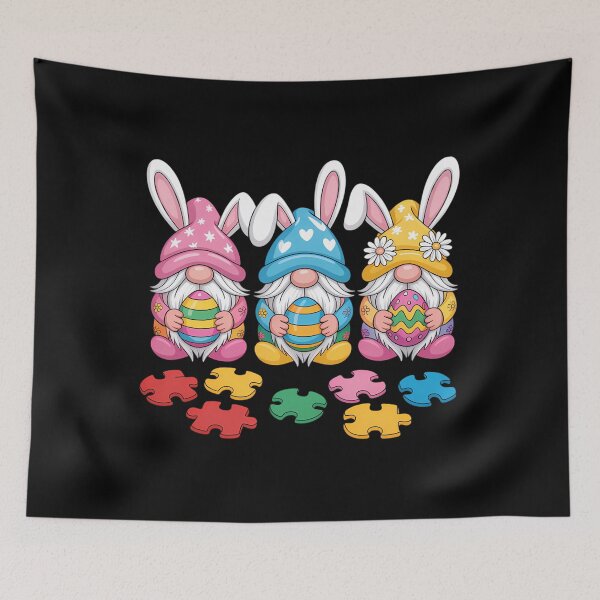 Item preview, Autism Easter Gnomes Autism Awareness Easter Day Gnomes Egg designed and sold by Bandikonsalez.