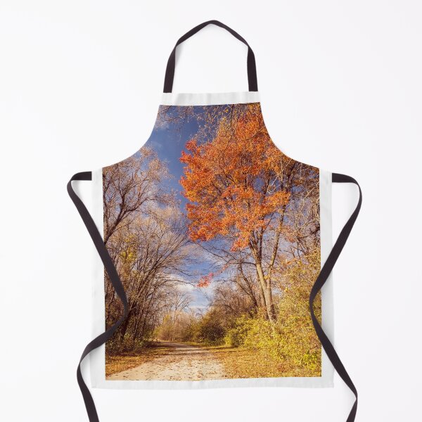 Item preview, Orange crowned tree standing in the forest designed and sold by Joel Bader.