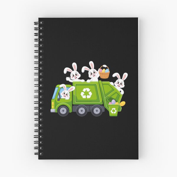 Item preview, Bunny Riding Garbage Truck Easter Day Bunny Garbage Truck designed and sold by Bandikonsalez.