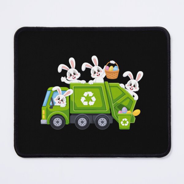 Item preview, Bunny Riding Garbage Truck Easter Day Bunny Garbage Truck designed and sold by Bandikonsalez.