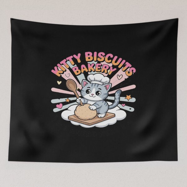 Item preview, Kitty Biscuits We Knead Em You Need Em Cat Lover Baking designed and sold by ShelFisher.