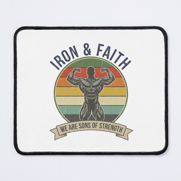 Item preview, Iron & Faith designed and sold by GFA-Shop.