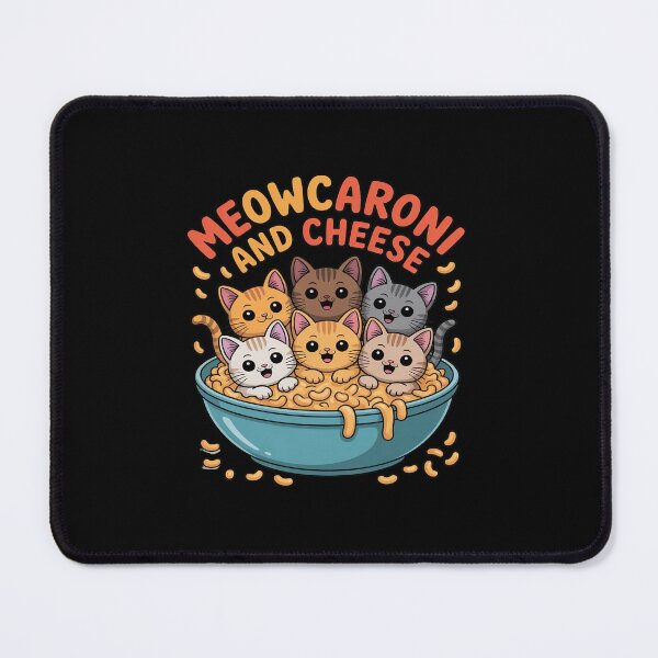 Item preview, Kitty Kitten Meow-caroni Mac and Cheese Cat Pun Funny designed and sold by ShelFisher.