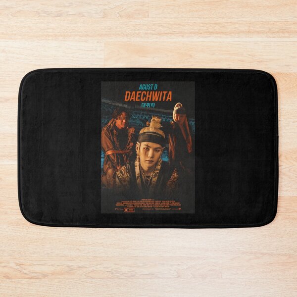 Item preview, Agust D Daechwita Movie Poster designed and sold by AidenWhid.