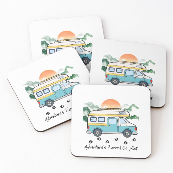 Item preview, Adventure's Furred Co-pilot. RV and Cat design designed and sold by SofikoDesigns.
