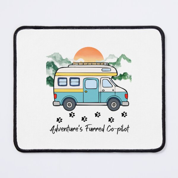 Item preview, Adventure's Furred Co-pilot. RV and Cat design designed and sold by SofikoDesigns.