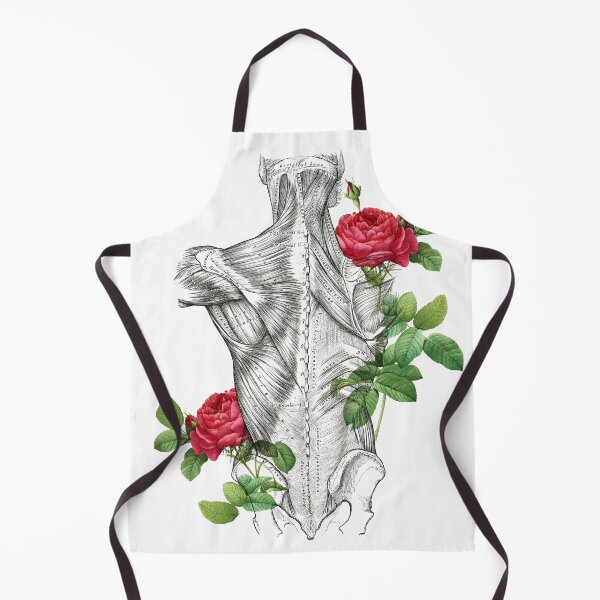 Item preview, Back Muscles Rose Anatomy Art designed and sold by Anatomy Art Gallery.
