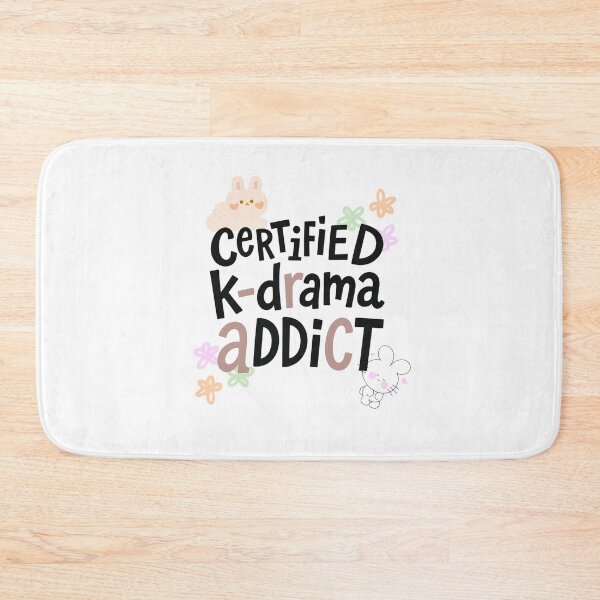 Item preview, Certified K-Drama Addict, k-drama fan, Cute Pastel Bunny Aesthetic designed and sold by MonetObsidian.